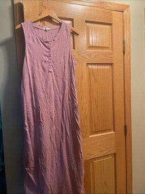 Z Supply Mauve Sleeveless Maxi Dress